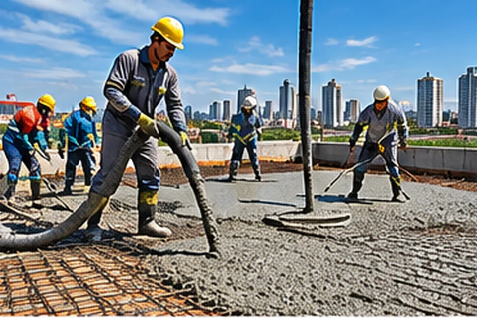 Concreto usinado e obra em Ceilândia